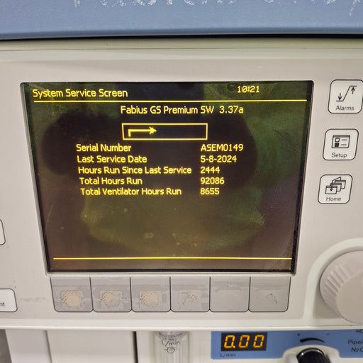 Draeger Medical Draeger Medical Fabius GS Premium Anesthesia Machine Anesthesia reLink Medical