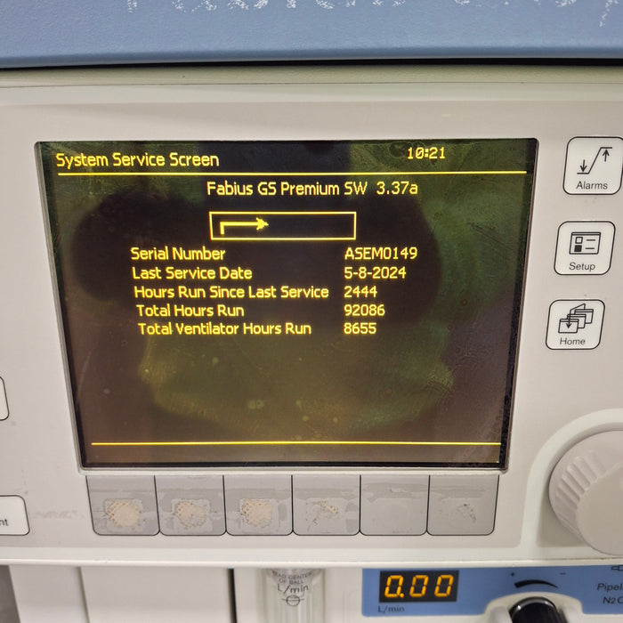 Draeger Medical Draeger Medical Fabius GS Premium Anesthesia Machine Anesthesia reLink Medical