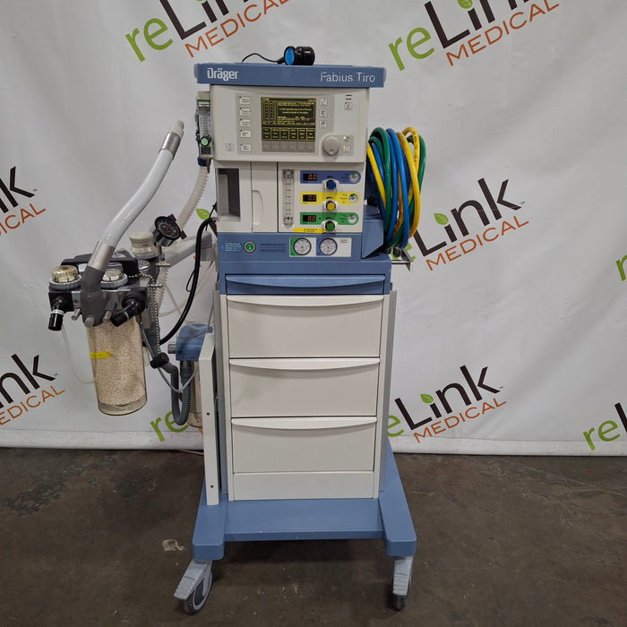 Draeger Medical Draeger Medical Fabius Tiro Anesthesia Machine Anesthesia reLink Medical