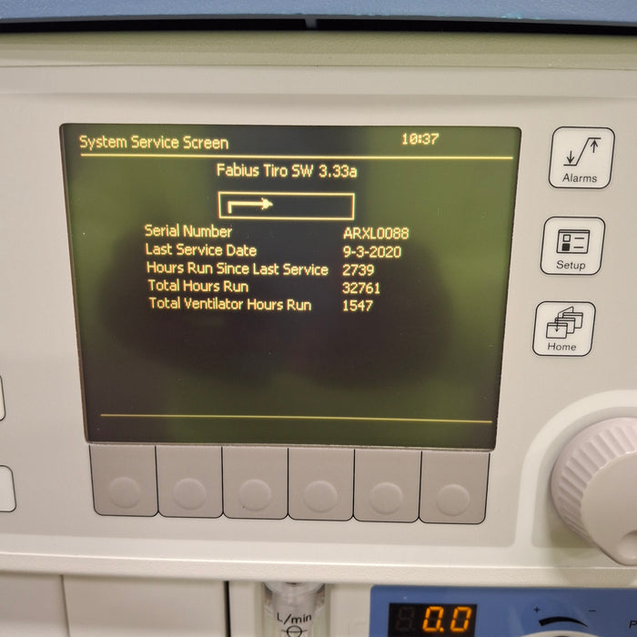Draeger Medical Draeger Medical Fabius Tiro Anesthesia Machine Anesthesia reLink Medical