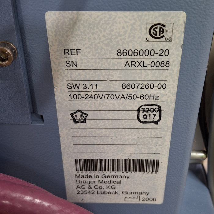 Draeger Medical Draeger Medical Fabius Tiro Anesthesia Machine Anesthesia reLink Medical