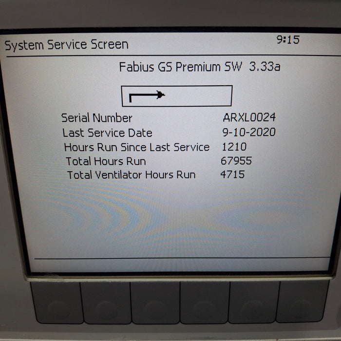 Draeger Medical Draeger Medical Fabius GS Premium Anesthesia Machine Anesthesia reLink Medical