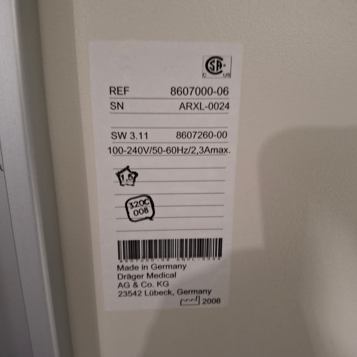 Draeger Medical Draeger Medical Fabius GS Premium Anesthesia Machine Anesthesia reLink Medical