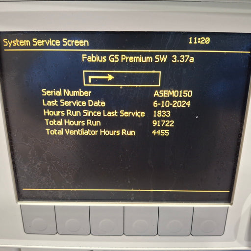 Draeger Medical Draeger Medical Fabius GS Premium Anesthesia Machine Anesthesia reLink Medical