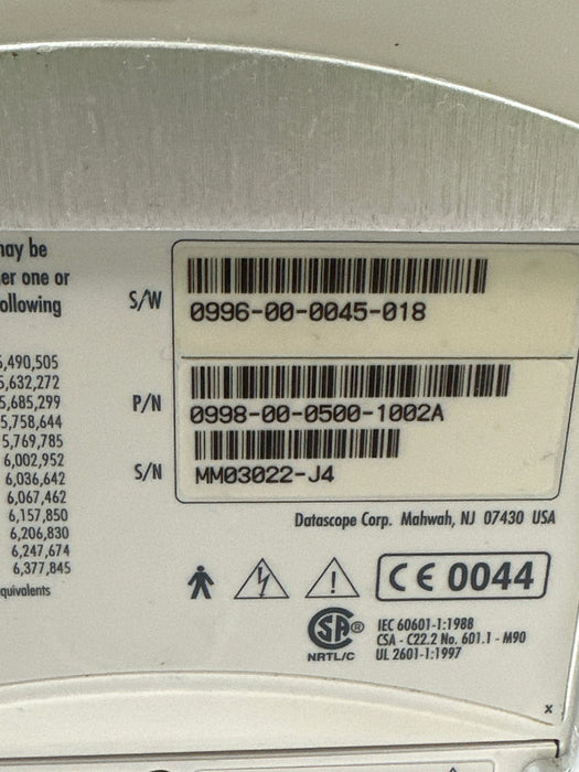 Datascope Datascope Spectrum Patient Monitor Patient Monitors reLink Medical