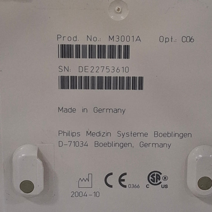 Philips M3001A-C06 Fast SpO2, NIBP, ECG, Temp, IBP MMS Module