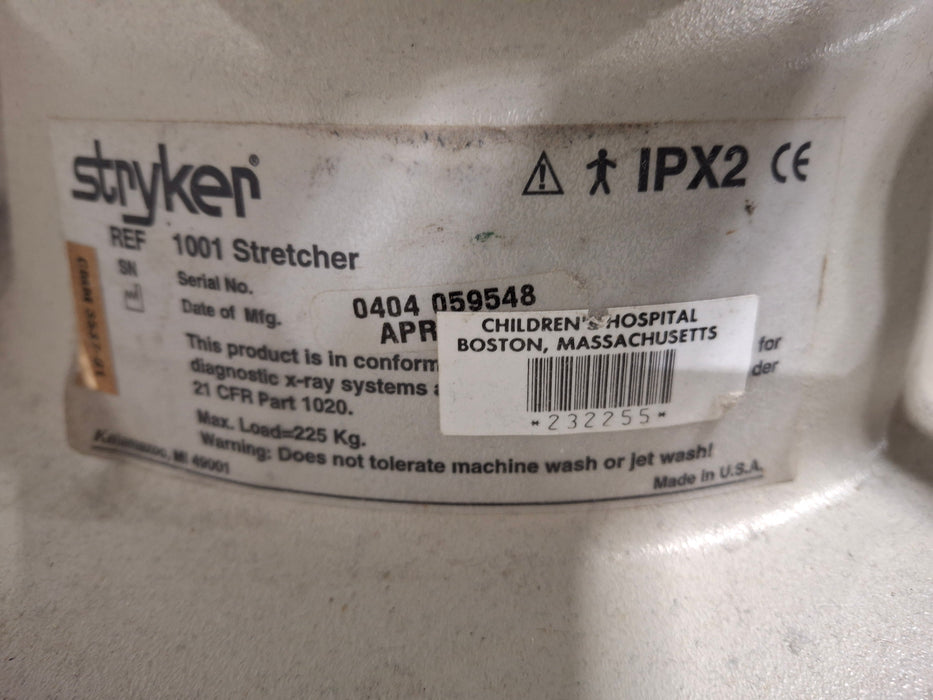 Stryker 1001 ED/PACU Stretcher