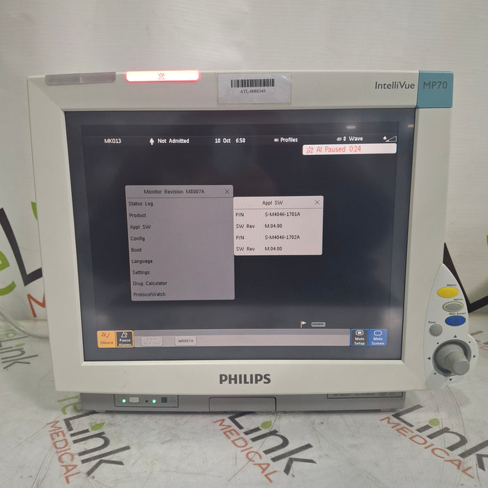 Philips IntelliVue MP70 Patient Monitor