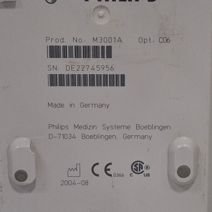 Philips M3001A-C06 Fast SpO2, NIBP, ECG, Temp, IBP MMS Module