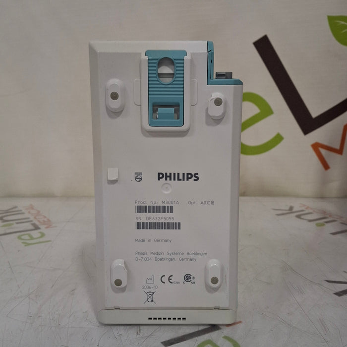 Philips M3001A-A01C18 Fast SpO2, NIBP, 12 lead ECG, Temp, IBP MMS Module