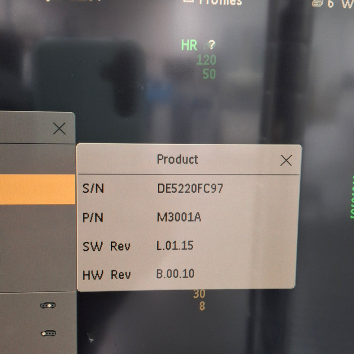 Philips M3001A-A03C06 Masimo SpO2, NIBP, ECG, Temp, IBP MMS Module