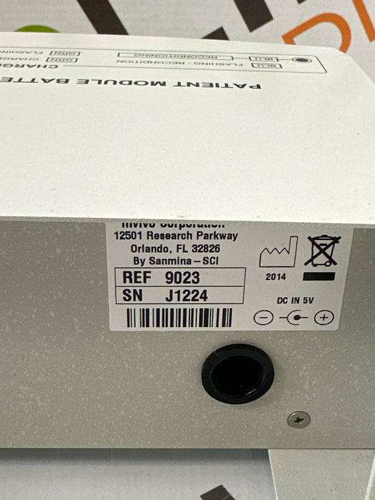 Invivo Research Inc Invivo Research Inc 9023 Patient Module Battery Charger Patient Monitors reLink Medical