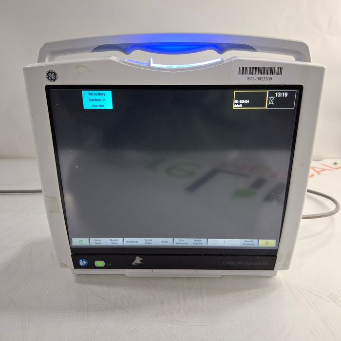 GE Healthcare GE Healthcare Carescape B450 Critical Care Patient Monitor Patient Monitors reLink Medical