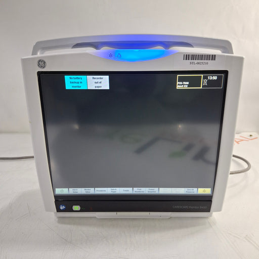 GE Healthcare GE Healthcare Carescape B450 Critical Care Patient Monitor Patient Monitors reLink Medical
