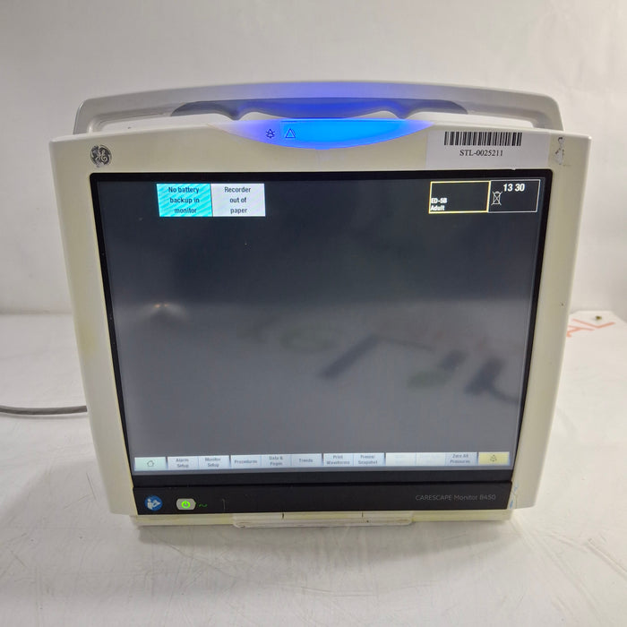 GE Healthcare GE Healthcare Carescape B450 Critical Care Patient Monitor Patient Monitors reLink Medical
