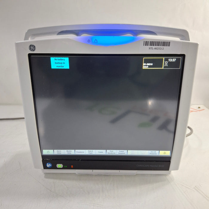 GE Healthcare Carescape B450 Patient Monitor