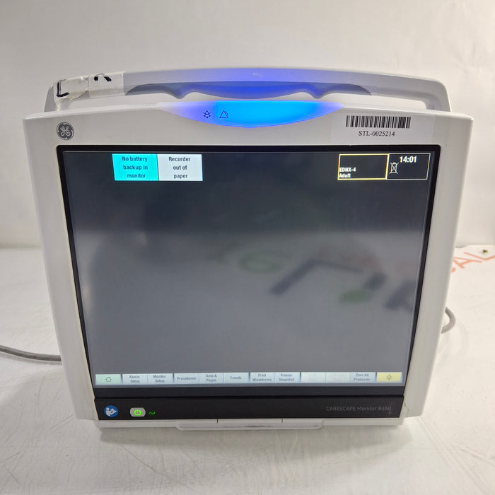 GE Healthcare GE Healthcare Carescape B450 Critical Care Patient Monitor Patient Monitors reLink Medical