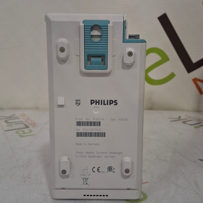 Philips M3001A-A01C18 Fast SpO2, NIBP, 12 lead ECG, Temp, IBP MMS Module