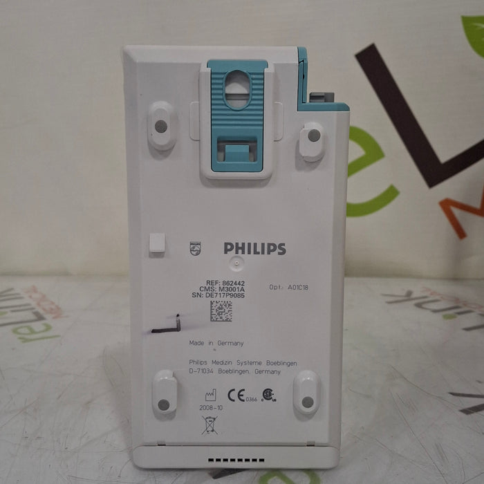 Philips M3001A-A01C18 Fast SpO2, NIBP, 12 lead ECG, Temp, IBP MMS Module