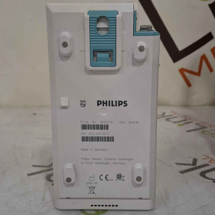 Philips M3001A-A01C18 Fast SpO2, NIBP, 12 lead ECG, Temp, IBP MMS Module