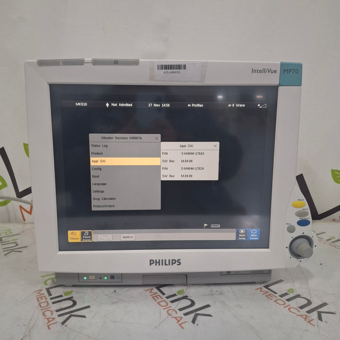 Philips IntelliVue MP70 Patient Monitor