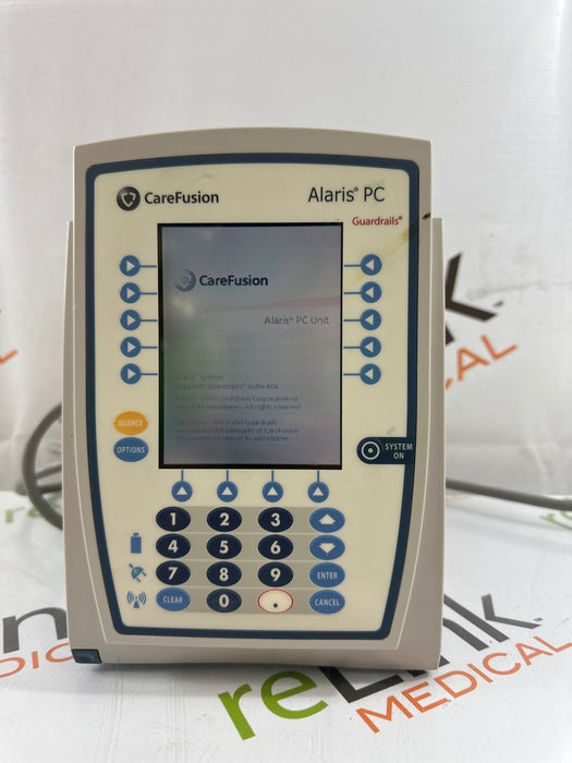 CareFusion CareFusion Alaris 8015 Small Screen POC Infusion Pump Infusion Pump reLink Medical