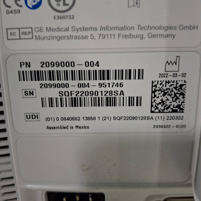 GE Healthcare B125 Patient Monitor
