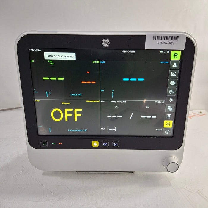GE Healthcare B125 Patient Monitor