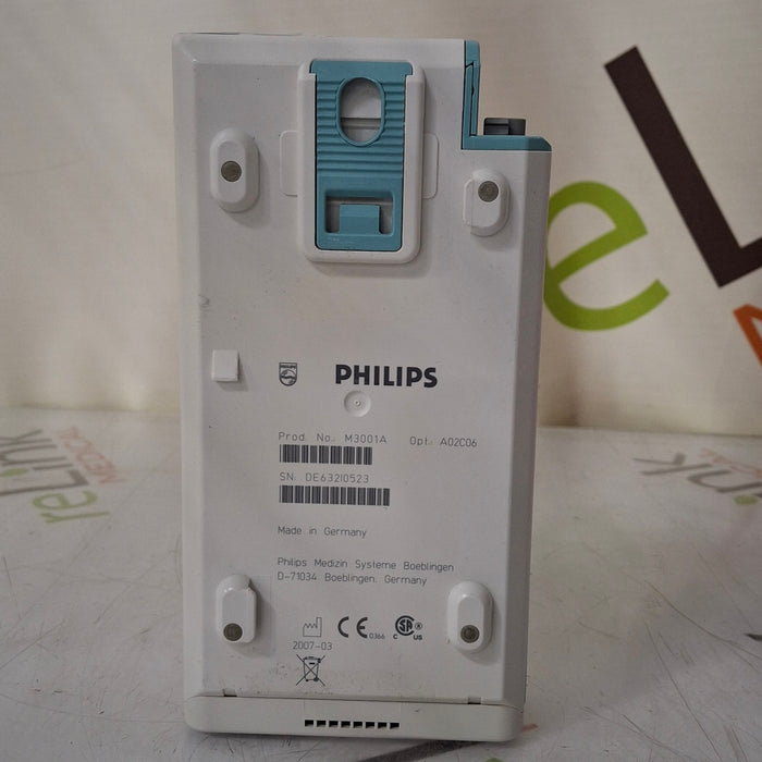 Philips M3001A-A02C06 OxiMax SpO2, NIBP, ECG, Temp, IBP MMS Module