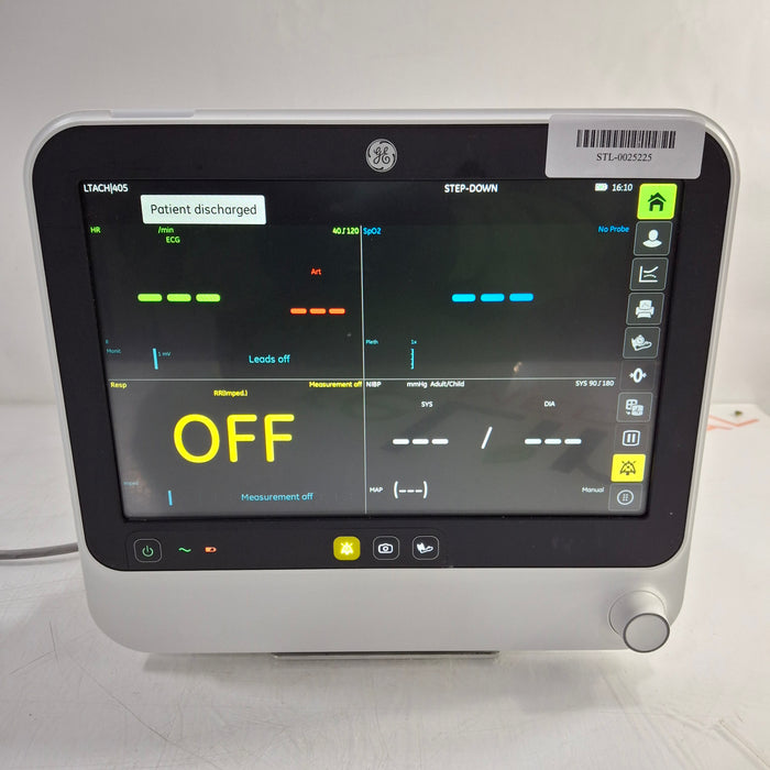 GE Healthcare B125 Patient Monitor