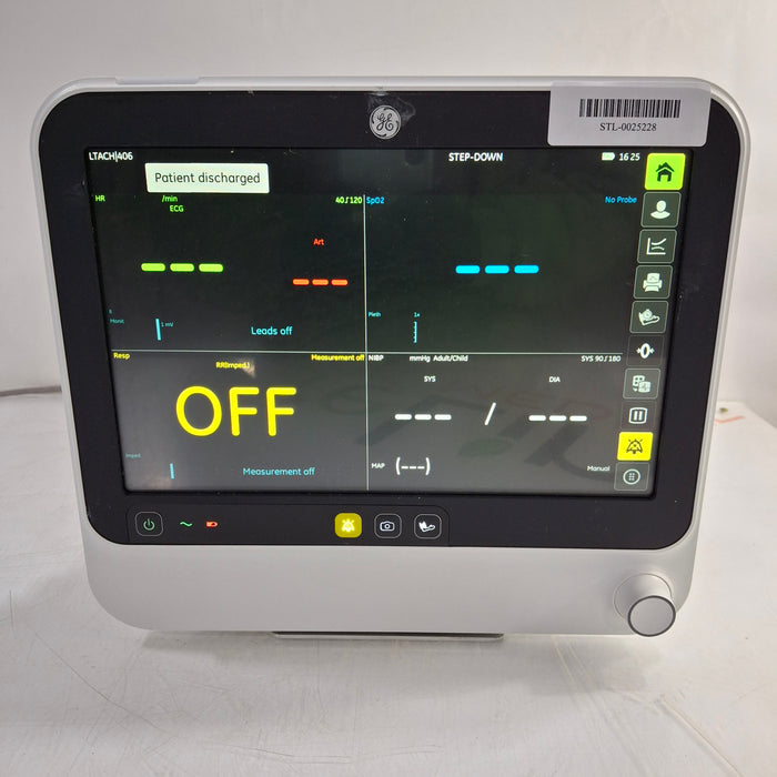 GE Healthcare B125 Patient Monitor