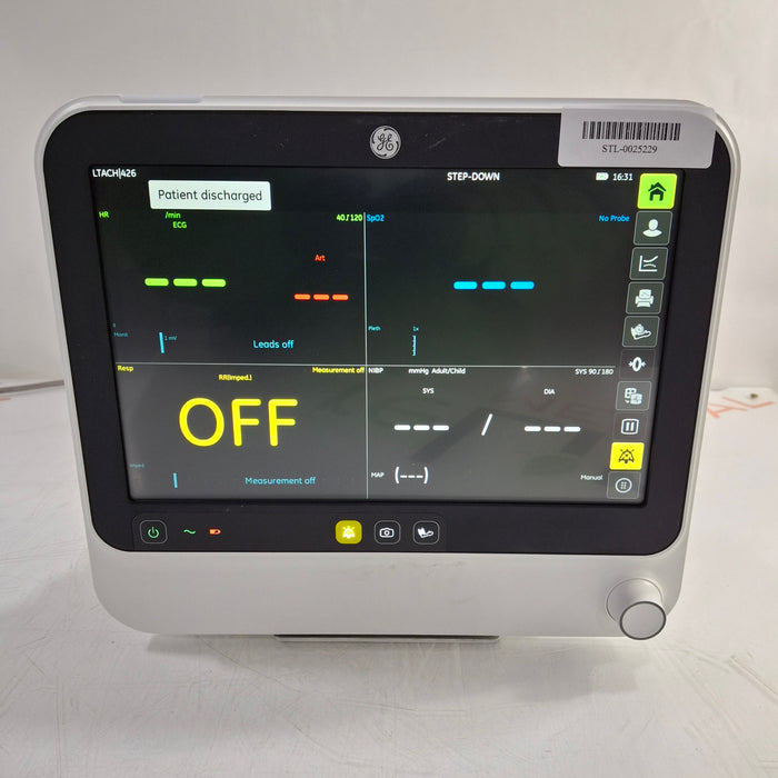 GE Healthcare B125 Patient Monitor