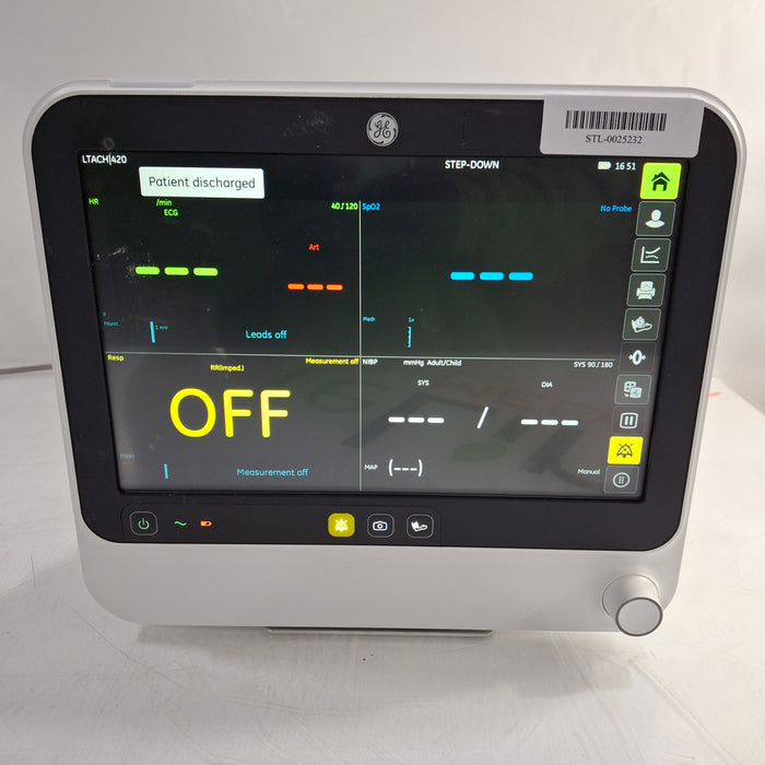 GE Healthcare B125 Patient Monitor