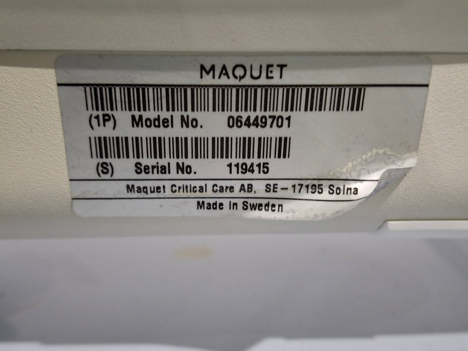 Maquet Servo I Ventilator