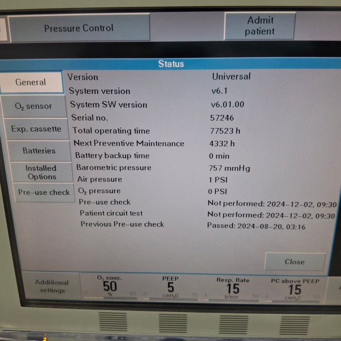 Maquet Servo I Ventilator