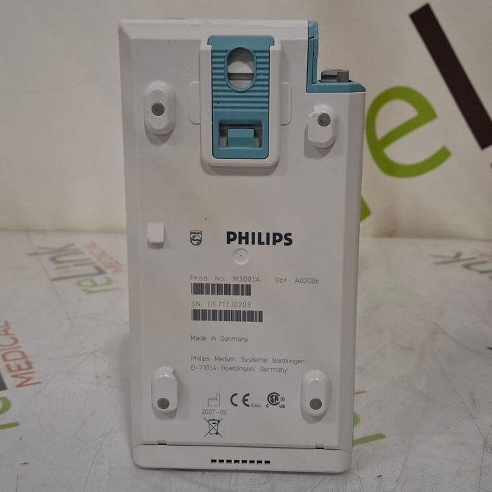 Philips M3001A-A02C06 OxiMax SpO2, NIBP, ECG, Temp, IBP MMS Module