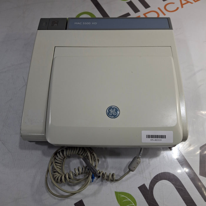 GE Healthcare MAC 5500 HD with CAM Module ECG System