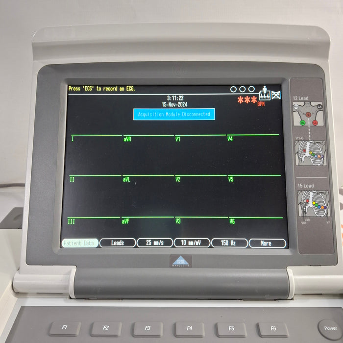 GE Healthcare MAC 5500 HD with CAM Module ECG System