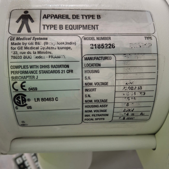 GE Healthcare Digital AMX 4 Plus Portable X-Ray Unit