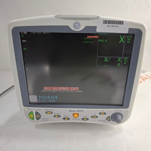 GE Healthcare GE Healthcare Dash 5000 - GE/Nellcor SpO2 Patient Monitor Patient Monitors reLink Medical