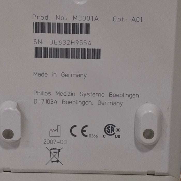 Philips M3001A-A01 Fast SpO2, NIBP, ECG MMS Module