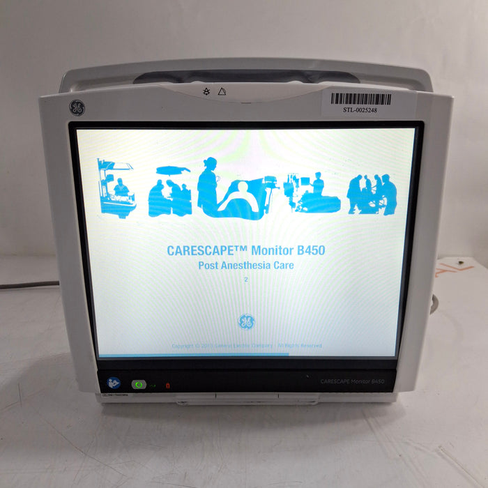 GE Healthcare GE Healthcare Carescape B450 Post Anesthesia Care Patient Monitor Patient Monitors reLink Medical