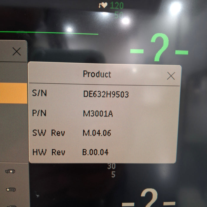 Philips M3001A-A01 Fast SpO2, NIBP, ECG MMS Module