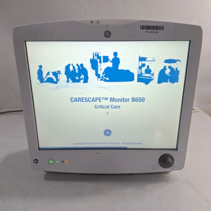 GE Healthcare GE Healthcare Carescape B650 Patient Monitor Patient Monitors reLink Medical