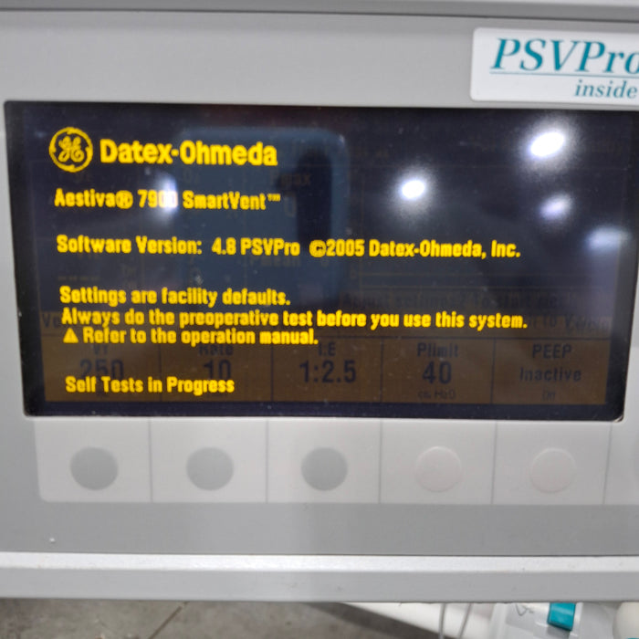 Datex-Ohmeda Aestiva 5 Anesthesia Unit