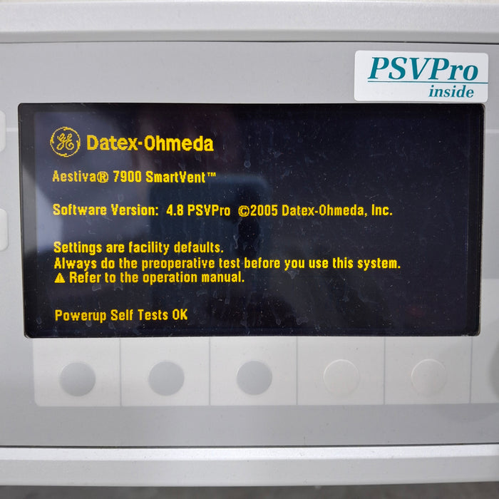 Datex-Ohmeda Aestiva 5 Anesthesia Unit