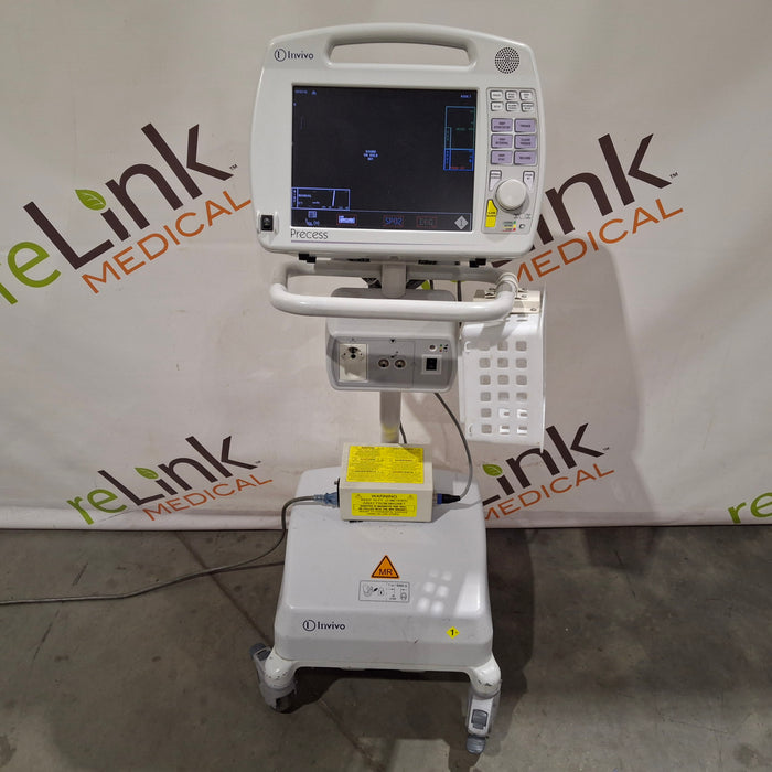 Invivo MDE Precess MRI 3160 Patient Monitoring System w/ Charging Cart