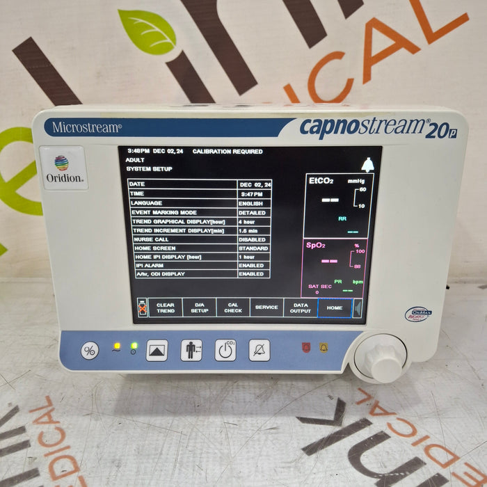 Oridion Oridion Capnostream 20P Capnography Monitor Patient Monitors reLink Medical