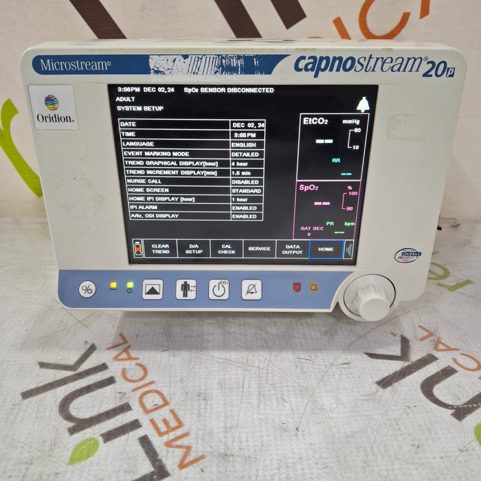 Oridion Capnostream 20P Capnography Monitor