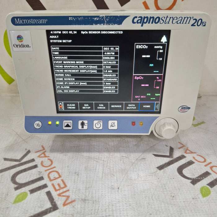 Oridion Oridion Capnostream 20P Capnography Monitor Patient Monitors reLink Medical